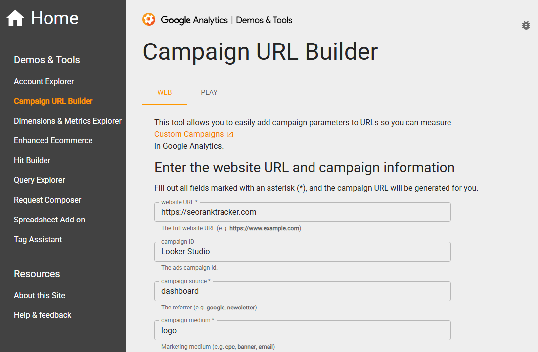 how to create UTM campaign